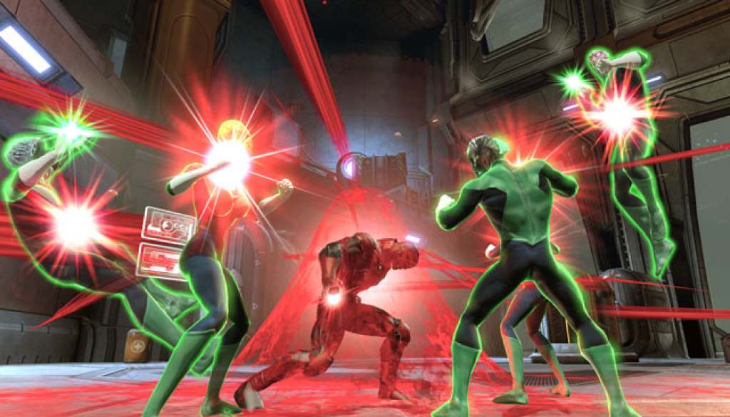 Red Lantern Powers in War of the Light