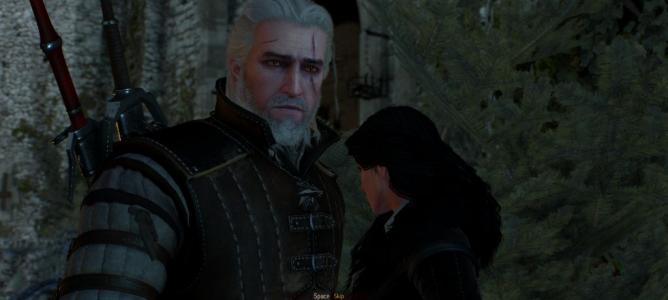 The Witcher 3 - death of vesemir
