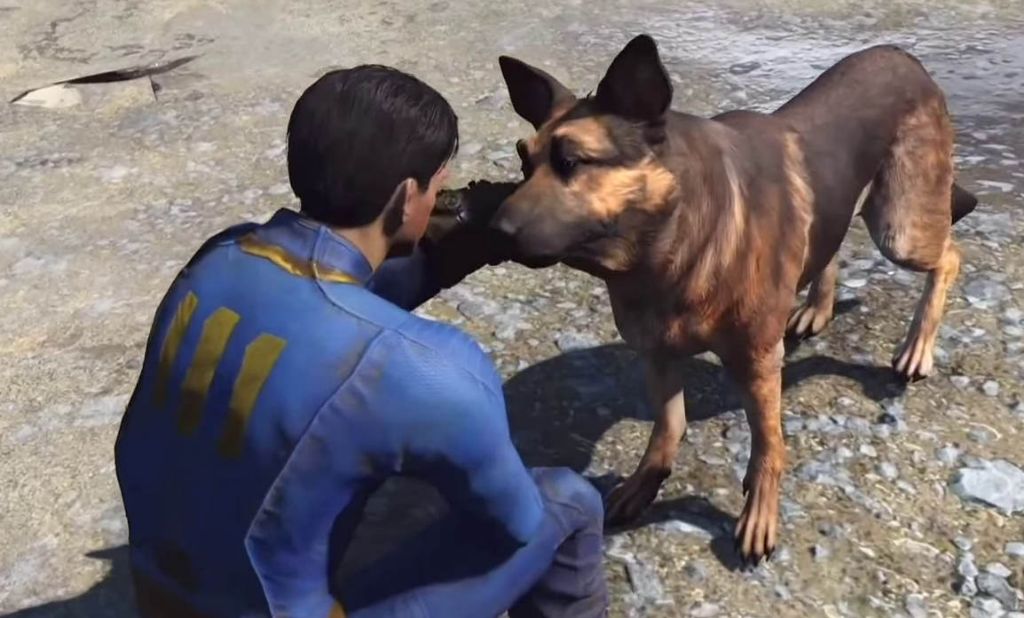 Fallout 4 dogmeat - 1