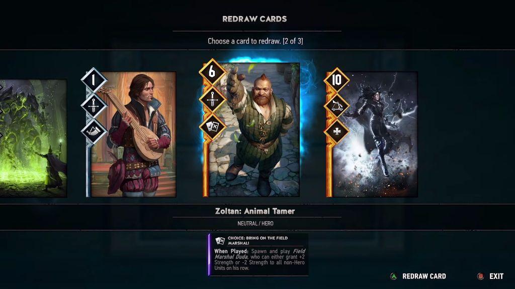 playing gwent online closed beta